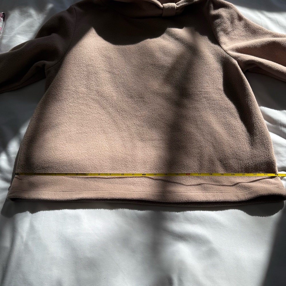Dudley Stephens Blush Pink Fleece Pullover Women’s Top Cozy Chic Size XXL - Picture 10 of 11